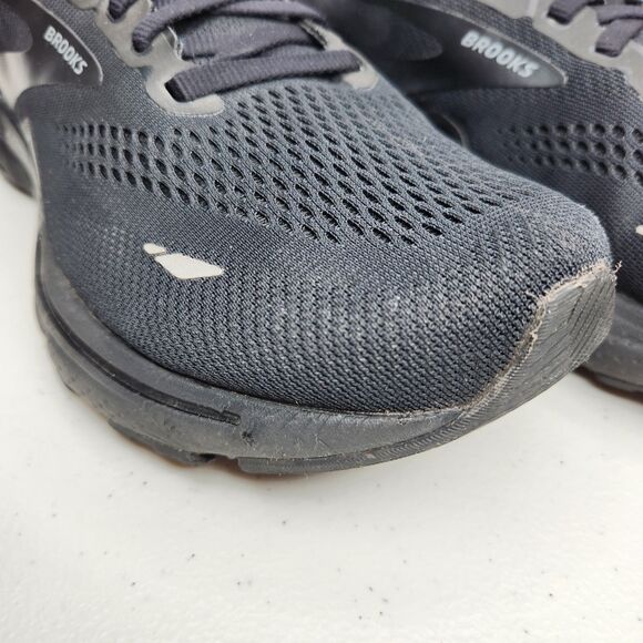 Brooks Women's Adrenaline GTS 23 Running Shoes, All Black Size 9 2E Extra Wide - Picture 3 of 12